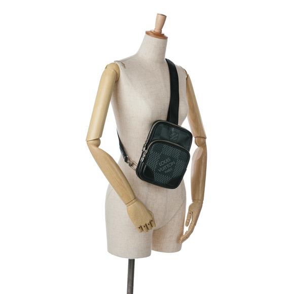 Pre-Loved Louis Vuitton Damier Graphite 3D Amazone Sling Bag - Picture 12 of 12